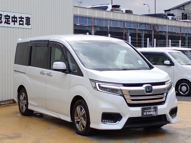 ステップワゴンスパーダ e:HEVスパーダG・EXホンダセンシング 1オーナー 禁煙 7人乗 10インチ純正ナビ 光のアイテムパッケージ 前後ドラレコ駐車時録画 TVキット Rカメラ ETC2.0 両側電動スライド シートヒーター テーブル オートリトラミラー(16枚目)