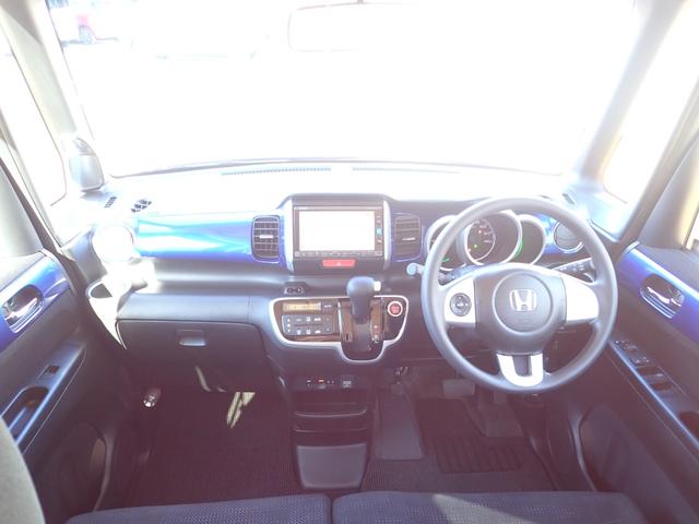 N-BOX G・Lパッケージ 禁煙車 純正メモリーナビ ワンセグ CD DVD再生 Bluetooth バックカメラ ETC サイドサンシェード フロアマット ドアバイザー 片側パワースライドドア ハロゲンヘッドライト(25枚目)