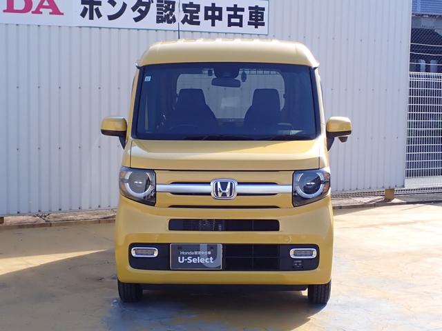 N-VAN+スタイル ファン 1オーナー 禁煙 8インチ純正ナビ 前ドラレコ 走行中TV ETC2.0 アームレストコンソール マッドガード 用品スピーカーツィーター CD録音 DVD再生 BT USB接続コード(13枚目)