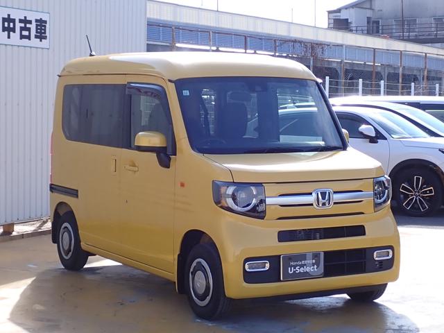 N-VAN+スタイル ファン 1オーナー 禁煙 8インチ純正ナビ 前ドラレコ 走行中TV ETC2.0 アームレストコンソール マッドガード 用品スピーカーツィーター CD録音 DVD再生 BT USB接続コード(14枚目)