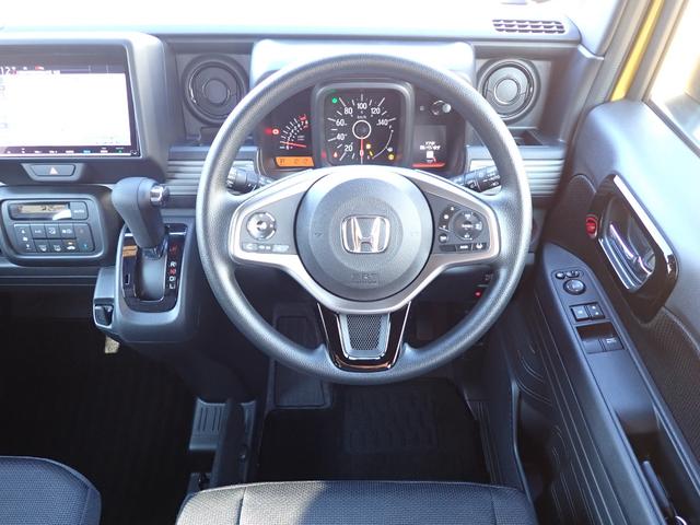 N-VAN+スタイル ファン 1オーナー 禁煙 8インチ純正ナビ 前ドラレコ 走行中TV ETC2.0 アームレストコンソール マッドガード 用品スピーカーツィーター CD録音 DVD再生 BT USB接続コード(25枚目)