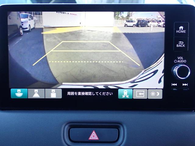 ヴェゼル ｅ：ＨＥＶＺ　１オーナー　禁煙　メーカー純正９インチナビ　フォグライト・サイドステップガーニッシュ　テールゲートスポイラー　ドアハンドルカバー　前後ドラレコ　ＴＶキット　エキパイフィニッシャー　ブラインドスポット（32枚目）