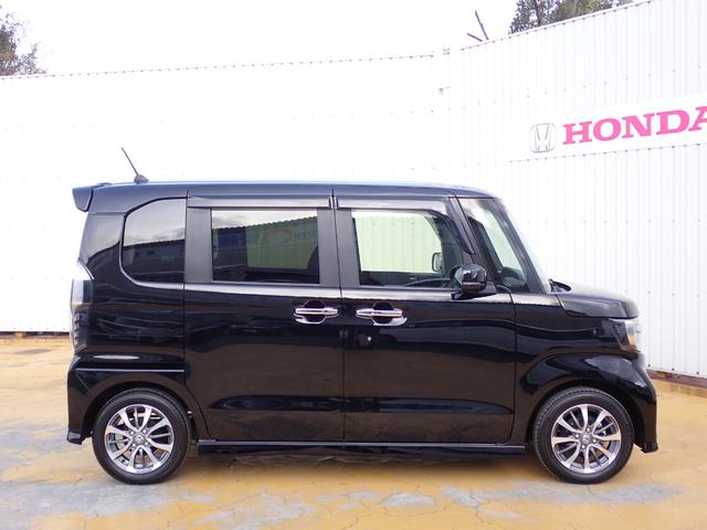 Ｎ－ＢＯＸカスタム Ｌ　１オーナー　禁煙　純正ナビ　左側電動スライドドア　前ドラレコ駐車録画　ＥＴＣ　ＴＶキット　シートヒーター　フルセグ　ＵＳＢ　ＢＴ　ＣＤ録音　ＤＶＤ　　Ｒカメラ　シートバックテーブル　サイドエアバック（18枚目）