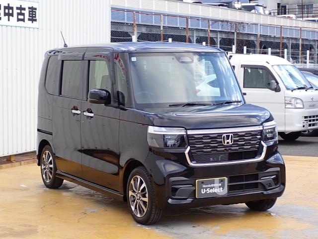 Ｎ－ＢＯＸカスタム ベースグレード　当社社有車　禁煙　９インチ純正ナビ　両側電動スライドドア　全周囲カメラ　前ドラレコ　ＥＴＣ　シートヒーター　フルセグ　障害物センサ　オートリトラミラー　サイドエアバッグ　ＵＳＢ　ＢＴ　ＣＤ録音　ＤＶＤ（20枚目）