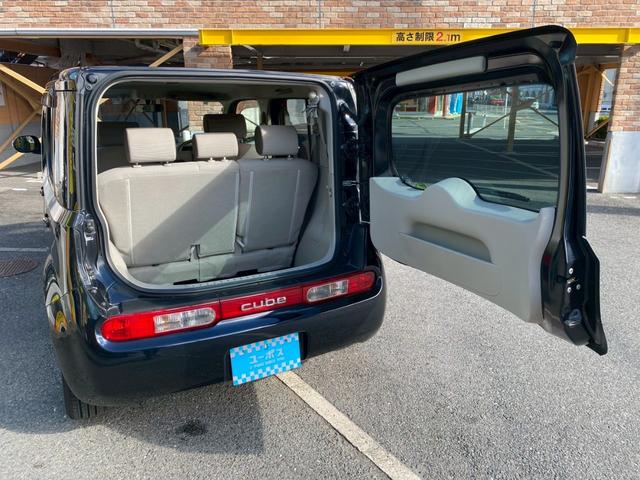 キューブ １５Ｘ　プッシュスタート　スマートキー　アイドリングストップ　純正ナビ　Ｂｌｕｅｔｏｏｔｈ接続　バックカメラ　社外１５インチアルミホイール（14枚目）