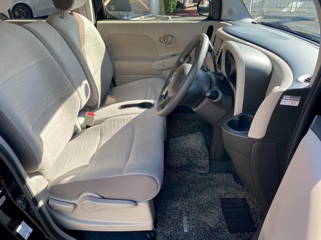 キューブ １５Ｘ　プッシュスタート　スマートキー　アイドリングストップ　純正ナビ　Ｂｌｕｅｔｏｏｔｈ接続　バックカメラ　社外１５インチアルミホイール（21枚目）