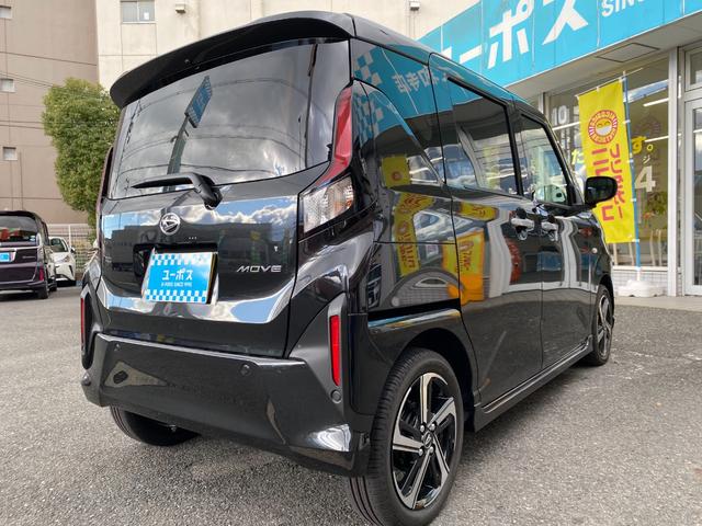 ムーヴ ＲＳ　届出済未使用車　両側電動スライドドア　レーダークルーズ　ＬＥＤヘッドライト前後コーナーセンサー　電動パーキングブレーキ　オートブレーキホールド機能　電動格納ミラー　スマートキー（17枚目）