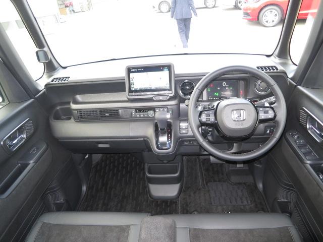 N-BOXカスタム ターボ 弊社元レンタカー/純正ドライブレコーダー前後/純正ナビゲーション/ETC/禁煙車/ホンダセンシング/スマートキー/フロアマット/ドアバイザー/Bluetooth/フルセグ/(2枚目)