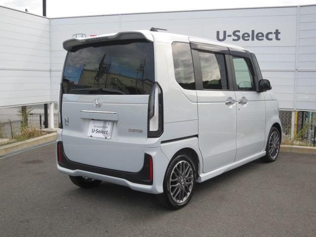 N-BOXカスタム ターボ 弊社元レンタカー/純正ドライブレコーダー前後/純正ナビゲーション/ETC/禁煙車/ホンダセンシング/スマートキー/フロアマット/ドアバイザー/Bluetooth/フルセグ/(12枚目)