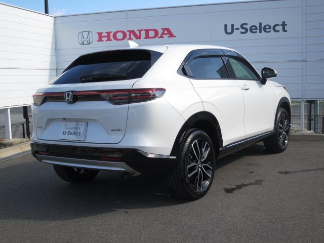 ヴェゼル ｅ：ＨＥＶＺ　ホンダセンシング、ＥＴＣ２，０、前後ドラレコ、シートヒーター、ステアリングヒーター、パワーテールゲート、後席用ＵＳＢチャージャー（Ｔｙｐｅ－Ｃ／２個付）（12枚目）