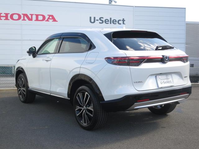 ヴェゼル ｅ：ＨＥＶＺ　ホンダセンシング、ＥＴＣ２，０、前後ドラレコ、シートヒーター、ステアリングヒーター、パワーテールゲート、後席用ＵＳＢチャージャー（Ｔｙｐｅ－Ｃ／２個付）（14枚目）