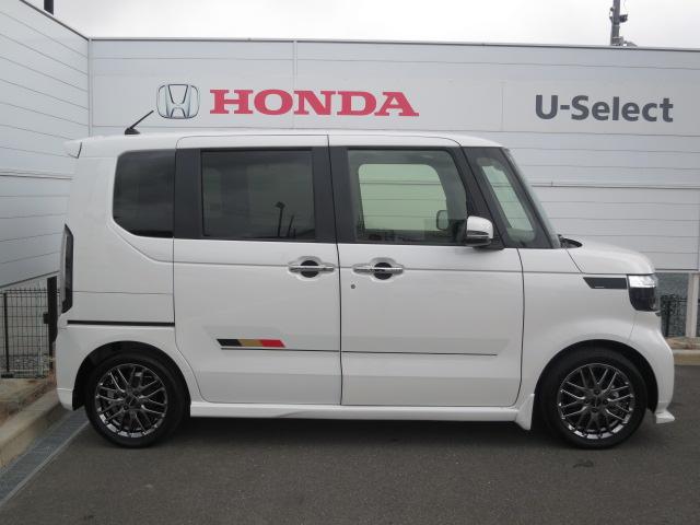 N-BOXカスタム ターボ ホンダセンシング・8インチディスプレイオーディオ・両側パワースライドドア・電子パーキングシステム・運転席&助手席シートヒーター・無限フロントリップスポイラー、(5枚目)