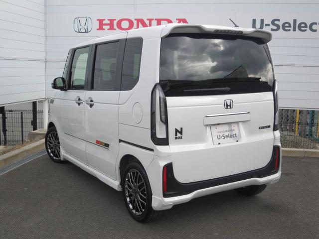 N-BOXカスタム ターボ ホンダセンシング・8インチディスプレイオーディオ・両側パワースライドドア・電子パーキングシステム・運転席&助手席シートヒーター・無限フロントリップスポイラー、(8枚目)