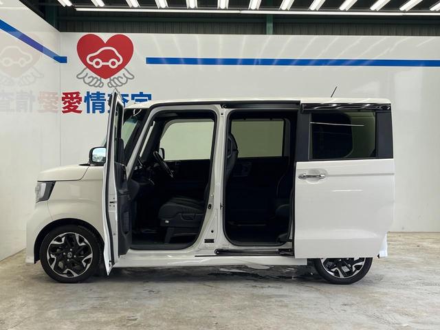 Ｎ－ＢＯＸカスタム Ｇ・Ｌターボホンダセンシング　両側電動ドア　純正ＳＤナビ　バックカメラ　　ホンダセンシング　レーダークルーズ　ハーフレザーシート　ドラレコ　コーナーセンサー　スマートキー　ＬＥＤヘッド　ビルトインＥＴＣ　オートライト（54枚目）