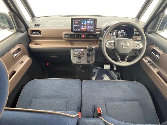 ムーヴキャンバス セオリーGターボ 禁煙車 ターボ 両側電動スライドドア 9型ディスプレイオーディオ 衝突軽減システム レーダークルーズ コーナリングレーンアシスト 全周囲カメラ シートヒーター フルセグ ドライブレコーダー ETC(2枚目)