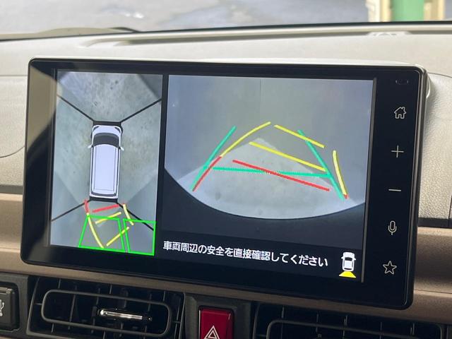 ムーヴキャンバス セオリーGターボ 禁煙車 ターボ 両側電動スライドドア 9型ディスプレイオーディオ 衝突軽減システム レーダークルーズ コーナリングレーンアシスト 全周囲カメラ シートヒーター フルセグ ドライブレコーダー ETC(6枚目)