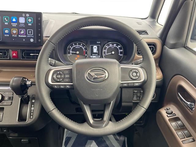 ムーヴキャンバス セオリーGターボ 禁煙車 ターボ 両側電動スライドドア 9型ディスプレイオーディオ 衝突軽減システム レーダークルーズ コーナリングレーンアシスト 全周囲カメラ シートヒーター フルセグ ドライブレコーダー ETC(11枚目)