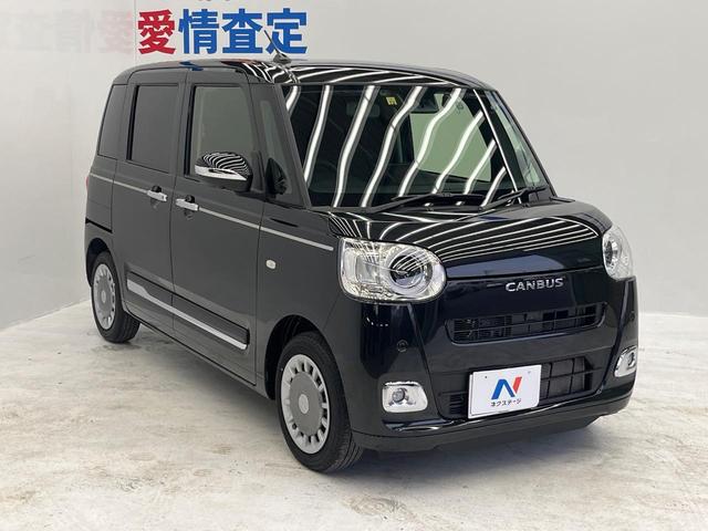 ムーヴキャンバス セオリーGターボ 禁煙車 ターボ 両側電動スライドドア 9型ディスプレイオーディオ 衝突軽減システム レーダークルーズ コーナリングレーンアシスト 全周囲カメラ シートヒーター フルセグ ドライブレコーダー ETC(16枚目)