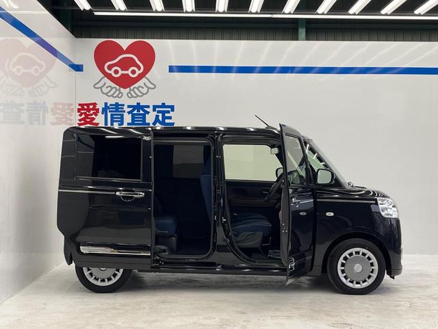 ムーヴキャンバス セオリーGターボ 禁煙車 ターボ 両側電動スライドドア 9型ディスプレイオーディオ 衝突軽減システム レーダークルーズ コーナリングレーンアシスト 全周囲カメラ シートヒーター フルセグ ドライブレコーダー ETC(27枚目)