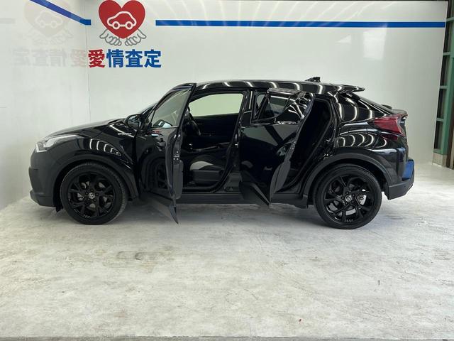 C-HR G モード ネロ 9型SDナビ 後席モニター バックカメラ 衝突被害軽減システム レーダークルーズ ハーフレザーシート ドラレコ スマートキー LEDヘッド ビルトインETC オートハイビーム 車線逸脱警報(51枚目)