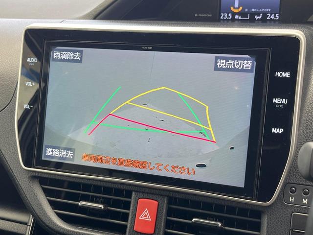 ノア Ｇ　両側電動ドア　後席モニター　バックカメラ　衝突被害軽減システム　ドラレコ　コーナーセンサー　スマートキー　ＬＥＤヘッド　ナビ連動ＥＴＣ　クルコン　純正１５インチアルミ　オートハイビーム　車線逸脱警報（4枚目）