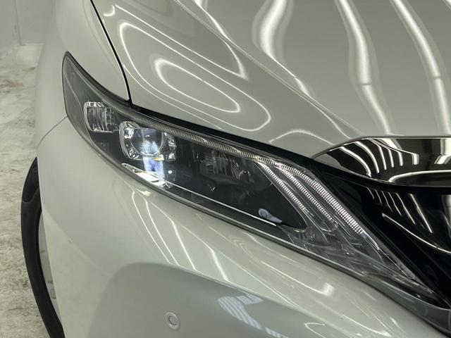 ハリアー エレガンス ALPINE9型ナビ バックカメラ レザーシート パワーシート ドラレコ スマートキー LEDヘッド ETC 純正17インチアルミ オートハイビーム Bluetooth CD DVD再生(12枚目)