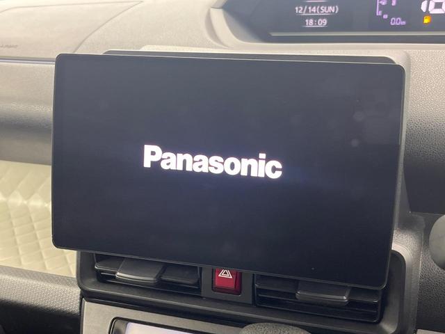 タント Ｘ　電動スライドドア　１０型ＳＤナビ　衝突被害軽減システム　ＥＴＣ　ドラレコ　　シートヒーター　コーナーセンサー　スマートキー　ＬＥＤヘッド　車線逸脱警報　オートライト　オートエアコン（5枚目）