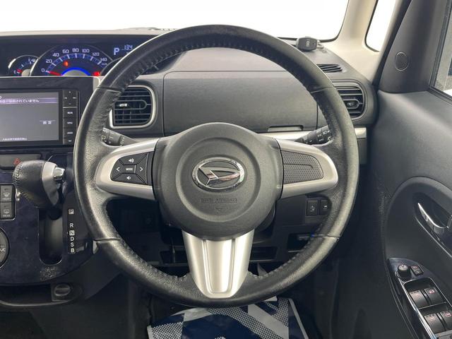 タント カスタムＲＳ　トップエディションＳＡＩＩ　両側電動ドア　ＳＤナビ　バックカメラ　衝突被害軽減システム　ハーフレザーシート　スマートキー　ＬＥＤヘッド　ＥＴＣ　純正１５インチアルミ　オートライト　オートエアコン　Ｂｌｕｅｔｏｏｔｈ　ＣＤ（11枚目）