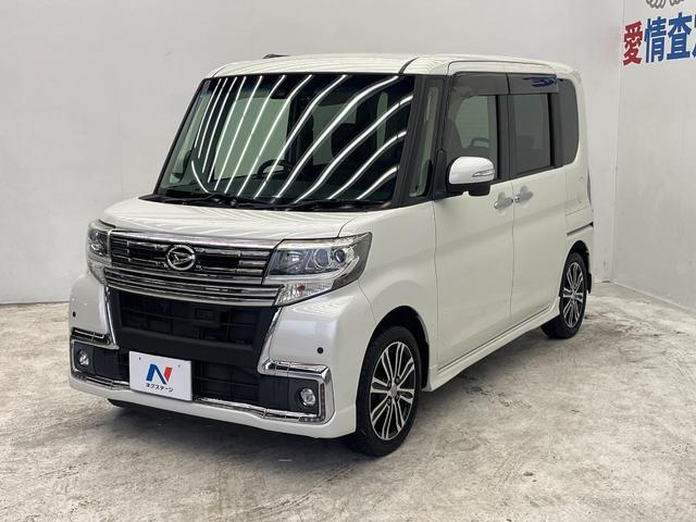 タント カスタムＲＳ　トップエディションＳＡＩＩ　両側電動ドア　ＳＤナビ　バックカメラ　衝突被害軽減システム　ハーフレザーシート　スマートキー　ＬＥＤヘッド　ＥＴＣ　純正１５インチアルミ　オートライト　オートエアコン　Ｂｌｕｅｔｏｏｔｈ　ＣＤ（23枚目）