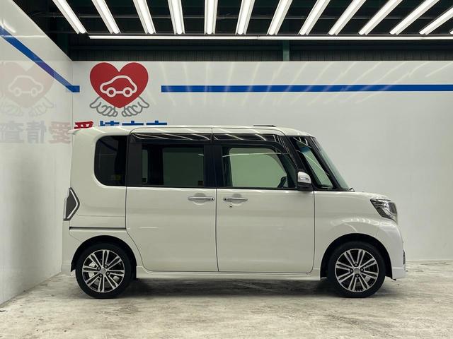 タント カスタムＲＳ　トップエディションＳＡＩＩ　両側電動ドア　ＳＤナビ　バックカメラ　衝突被害軽減システム　ハーフレザーシート　スマートキー　ＬＥＤヘッド　ＥＴＣ　純正１５インチアルミ　オートライト　オートエアコン　Ｂｌｕｅｔｏｏｔｈ　ＣＤ（25枚目）