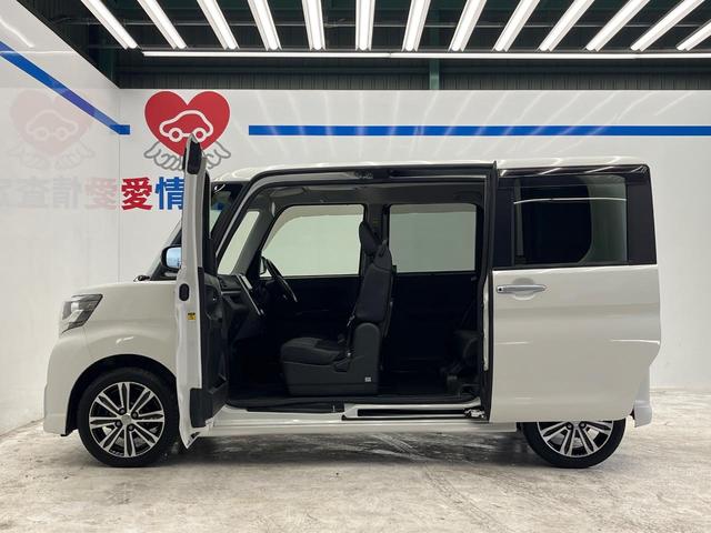 タント カスタムＲＳ　トップエディションＳＡＩＩ　両側電動ドア　ＳＤナビ　バックカメラ　衝突被害軽減システム　ハーフレザーシート　スマートキー　ＬＥＤヘッド　ＥＴＣ　純正１５インチアルミ　オートライト　オートエアコン　Ｂｌｕｅｔｏｏｔｈ　ＣＤ（28枚目）