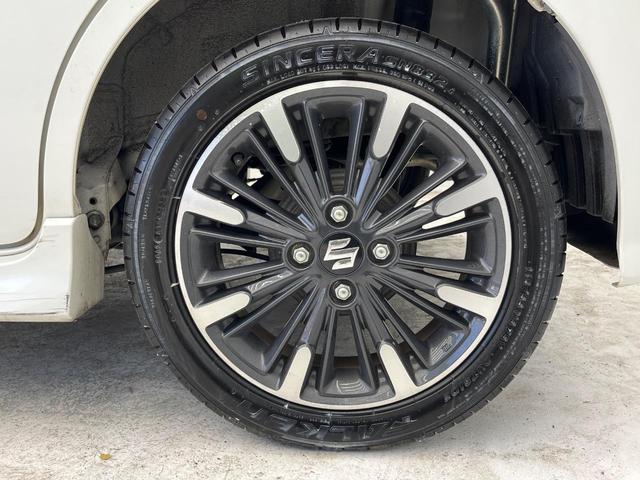 スペーシアカスタム ハイブリッドＸＳターボ　両側電動ドア　８型ナビ　バックカメラ　衝突被害軽減　ハーフレザーシート　シートヒーター　コーナーセンサー　スマートキー　ＬＥＤヘッド　ビルトインＥＴＣ　クルコン　純正１５インチアルミ　オートハイビーム（13枚目）