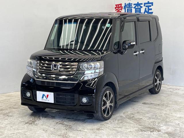 Ｎ－ＢＯＸカスタム Ｇ・Ｌパッケージ　純正ＳＤナビ　バックカメラ　電動スライドドア　スマートキー　ＥＴＣ　ＬＥＤヘッドライト　オートライト　ステアリングスイッチ　フォグライト　ブラックインテリア　ＣＤ／ＤＶＤ再生　横滑防止装置（23枚目）