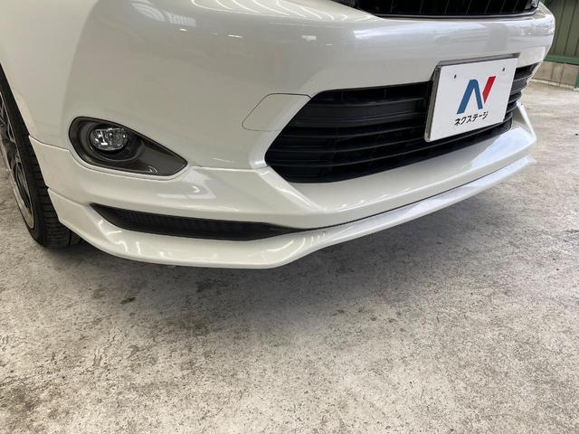 ハリアー エレガンス　純正エアロ　ＳＤナビ　バックカメラ　ハーフレザーシート　パワーシート　スマートキー　ＬＥＤヘッド　ビルトインＥＴＣ　オートライト　デュアルエアコン　Ｂｌｕｅｔｏｏｔｈ　ＣＤ　フルセグ　ＬＥＤフォグ（3枚目）