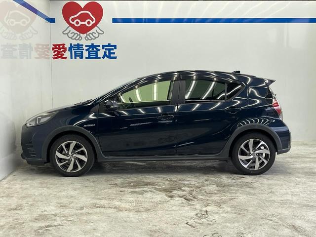 アクア クロスオーバー 純正SDナビ 衝突被害軽減システム ハーフレザーシート ドラレコ スマートキー LEDヘッド ビルトインETC 純正16インチアルミ オートハイビーム オートライト オートエアコン(26枚目)