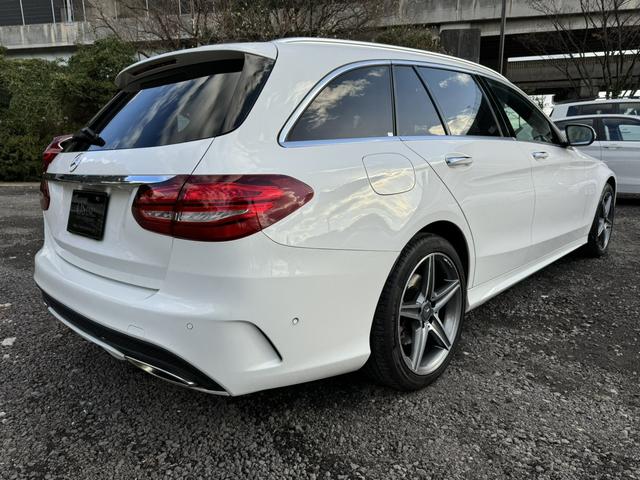 Ｃクラスステーションワゴン Ｃ２００　ステーションワゴン　スポーツ本革仕様　ＥＴＣ／バックカメラ／ナビ／クリアランスソナー／オートクルーズコントロール／アルミホイール／オートライト／パワーシート／革シート／キーレスエントリー／電動格納ミラー／シートヒーター（14枚目）