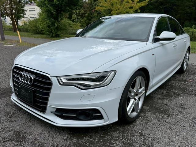 A6 2.8FSIクワトロ Sラインパッケージ /BOSEサウンド/黒革/パワーシート/前席シートヒーター/シートメモリー/純正ナビ/TV/Bluetooth/CD・DVD/バクカメラ/クリアランスソナー/サイドアシスト/レーダークルーズ/ETC(6枚目)