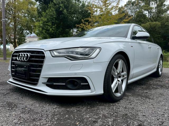 A6 2.8FSIクワトロ Sラインパッケージ /BOSEサウンド/黒革/パワーシート/前席シートヒーター/シートメモリー/純正ナビ/TV/Bluetooth/CD・DVD/バクカメラ/クリアランスソナー/サイドアシスト/レーダークルーズ/ETC(7枚目)