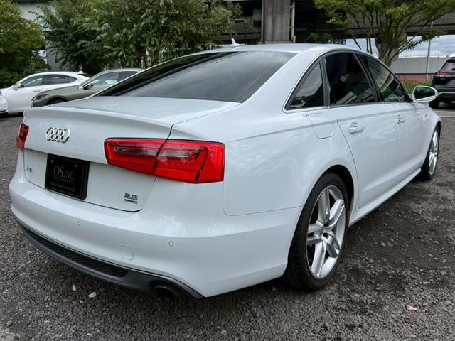 A6 2.8FSIクワトロ Sラインパッケージ /BOSEサウンド/黒革/パワーシート/前席シートヒーター/シートメモリー/純正ナビ/TV/Bluetooth/CD・DVD/バクカメラ/クリアランスソナー/サイドアシスト/レーダークルーズ/ETC(21枚目)