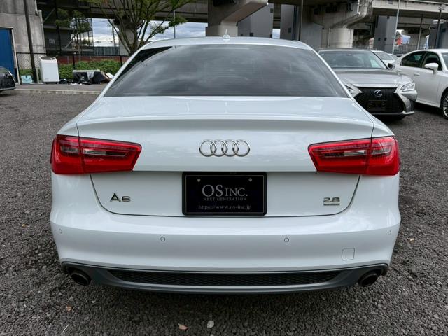 A6 2.8FSIクワトロ Sラインパッケージ /BOSEサウンド/黒革/パワーシート/前席シートヒーター/シートメモリー/純正ナビ/TV/Bluetooth/CD・DVD/バクカメラ/クリアランスソナー/サイドアシスト/レーダークルーズ/ETC(29枚目)
