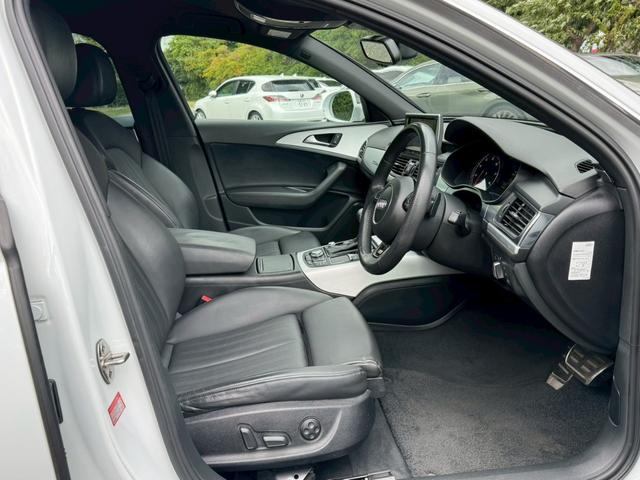 A6 2.8FSIクワトロ Sラインパッケージ /BOSEサウンド/黒革/パワーシート/前席シートヒーター/シートメモリー/純正ナビ/TV/Bluetooth/CD・DVD/バクカメラ/クリアランスソナー/サイドアシスト/レーダークルーズ/ETC(33枚目)