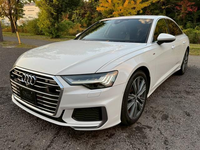 Ａ６ ５５ＴＦＳＩクワトロ　Ｓライン　／ＨＤマトリクスＬＥＤ／バーチャルコックピット／黒革レザー／純正ナビ／Ｂｌｕｅｔｏｏｔｈ／フルセグＴＶ／全周囲カメラ／シートヒーター／ＡＣＣ／ＬＫＡ／ＬＤＷ／ＢＳＭ／ＥＴＣ２．０／２０インチＯＰＡＷ（6枚目）