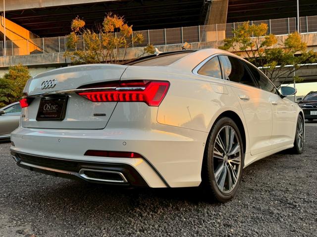 Ａ６ ５５ＴＦＳＩクワトロ　Ｓライン　／ＨＤマトリクスＬＥＤ／バーチャルコックピット／黒革レザー／純正ナビ／Ｂｌｕｅｔｏｏｔｈ／フルセグＴＶ／全周囲カメラ／シートヒーター／ＡＣＣ／ＬＫＡ／ＬＤＷ／ＢＳＭ／ＥＴＣ２．０／２０インチＯＰＡＷ（25枚目）