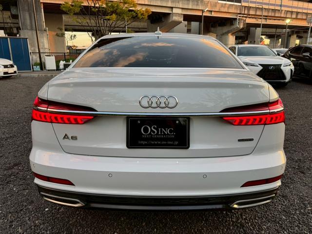 Ａ６ ５５ＴＦＳＩクワトロ　Ｓライン　／ＨＤマトリクスＬＥＤ／バーチャルコックピット／黒革レザー／純正ナビ／Ｂｌｕｅｔｏｏｔｈ／フルセグＴＶ／全周囲カメラ／シートヒーター／ＡＣＣ／ＬＫＡ／ＬＤＷ／ＢＳＭ／ＥＴＣ２．０／２０インチＯＰＡＷ（30枚目）