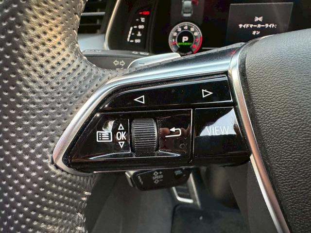 Ａ６ ５５ＴＦＳＩクワトロ　Ｓライン　／ＨＤマトリクスＬＥＤ／バーチャルコックピット／黒革レザー／純正ナビ／Ｂｌｕｅｔｏｏｔｈ／フルセグＴＶ／全周囲カメラ／シートヒーター／ＡＣＣ／ＬＫＡ／ＬＤＷ／ＢＳＭ／ＥＴＣ２．０／２０インチＯＰＡＷ（38枚目）