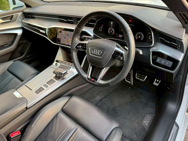 Ａ６ ５５ＴＦＳＩクワトロ　Ｓライン　／ＨＤマトリクスＬＥＤ／バーチャルコックピット／黒革レザー／純正ナビ／Ｂｌｕｅｔｏｏｔｈ／フルセグＴＶ／全周囲カメラ／シートヒーター／ＡＣＣ／ＬＫＡ／ＬＤＷ／ＢＳＭ／ＥＴＣ２．０／２０インチＯＰＡＷ（40枚目）