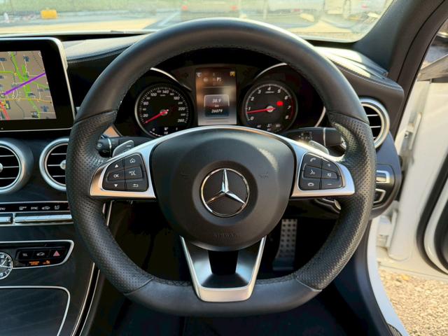 Ｃクラス Ｃ２００アバンギャルド　ＡＭＧライン　／レーダーセーフティＰＫＧ／ブラインドスポットアシスト／パワーシート／シートヒーター／シートメモリー／純正ナビ／Ｂｌｕｅｔｏｏｔｈ／ＣＤ・ＤＶＤ／フルセグＴＶ／レーダークルーズ／純正ＡＷ（39枚目）