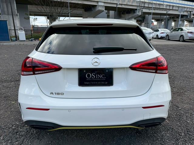 Ａクラス Ａ１８０　エディション１　／１５０台限定車／イエローグリーンアクセント専用エクステリア＆インテリア／専用１９インチＡＷ／アンビエントライト／レーダーセーフティＰ／全周囲カメラ／ＨＵＤ／純正ナビ／フルセグＴＶ／Ｂｌｕｅｔｏｏｔｈ（30枚目）