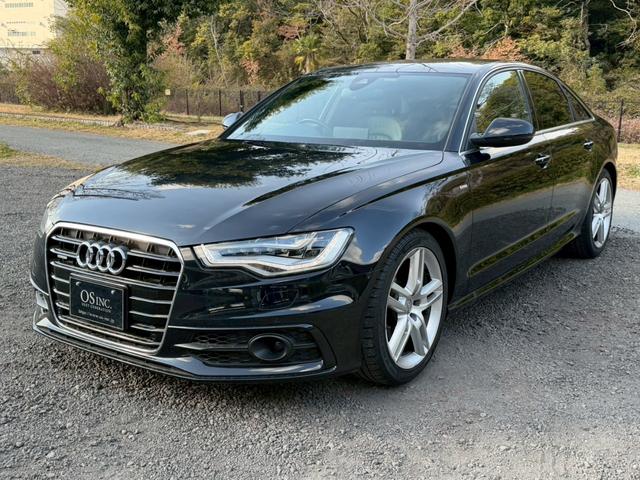 Ａ６ ２．８ＦＳＩクワトロ　Ｓラインパッケージ　／ＢＯＳＥサウンド／黒革／パワーシート／シートメモリー／シートヒーター／純正ナビ／バックカメラ／Ｂｌｕｅｔｏｏｔｈ／ＴＶ／ＣＤ・ＤＶＤ／レーダークルーズ／レーンアシスト／ＢＳＭ／純正ＡＷ／ＥＴＣ（6枚目）