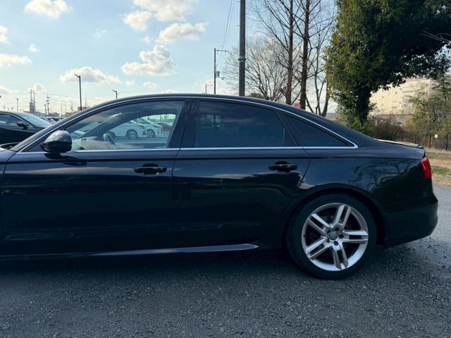 Ａ６ ２．８ＦＳＩクワトロ　Ｓラインパッケージ　／ＢＯＳＥサウンド／黒革／パワーシート／シートメモリー／シートヒーター／純正ナビ／バックカメラ／Ｂｌｕｅｔｏｏｔｈ／ＴＶ／ＣＤ・ＤＶＤ／レーダークルーズ／レーンアシスト／ＢＳＭ／純正ＡＷ／ＥＴＣ（8枚目）